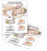 Dentist-prescribed snoring treatment information - download Myerson EMA brochure